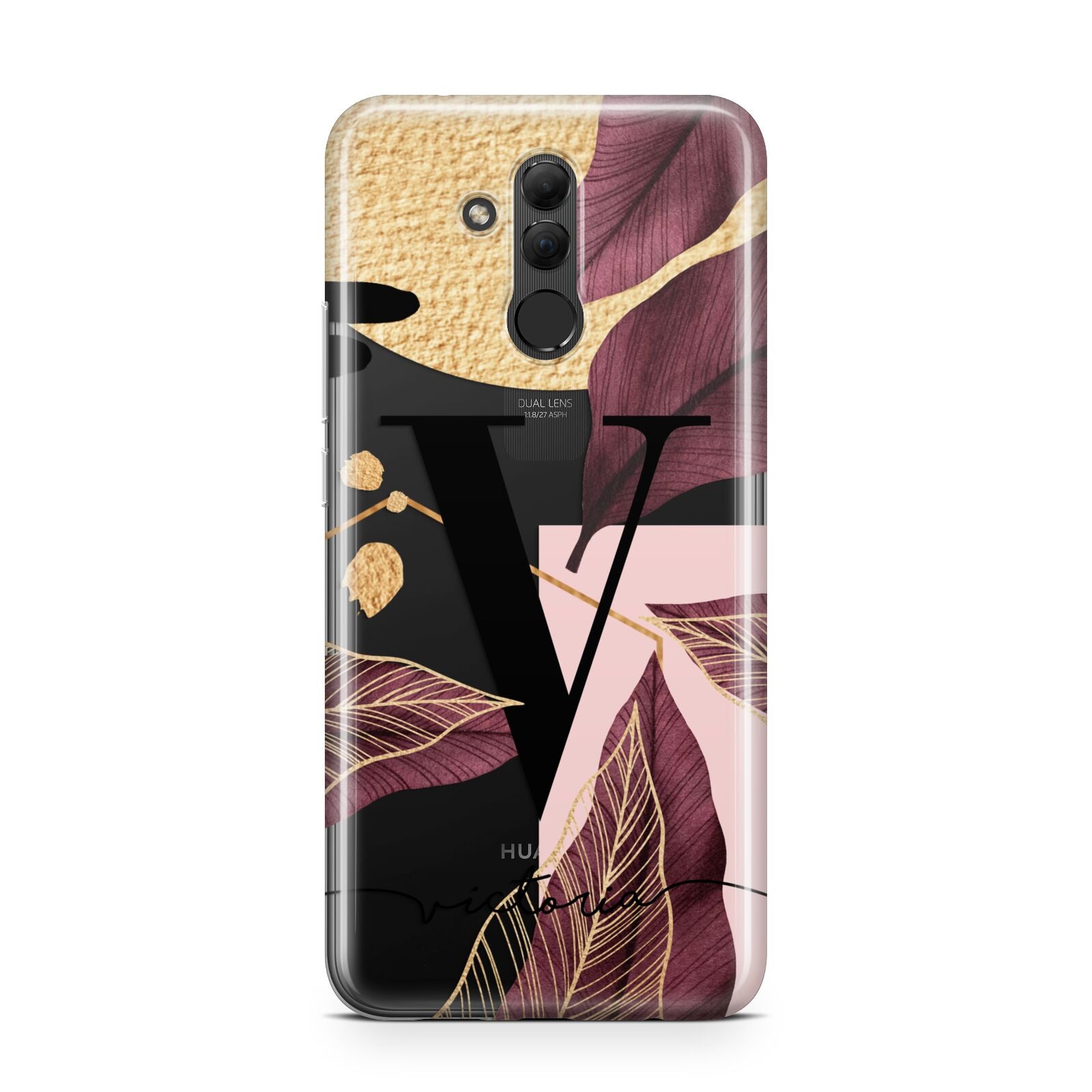 Monogram Tropical Leaves Huawei Mate 20 Lite