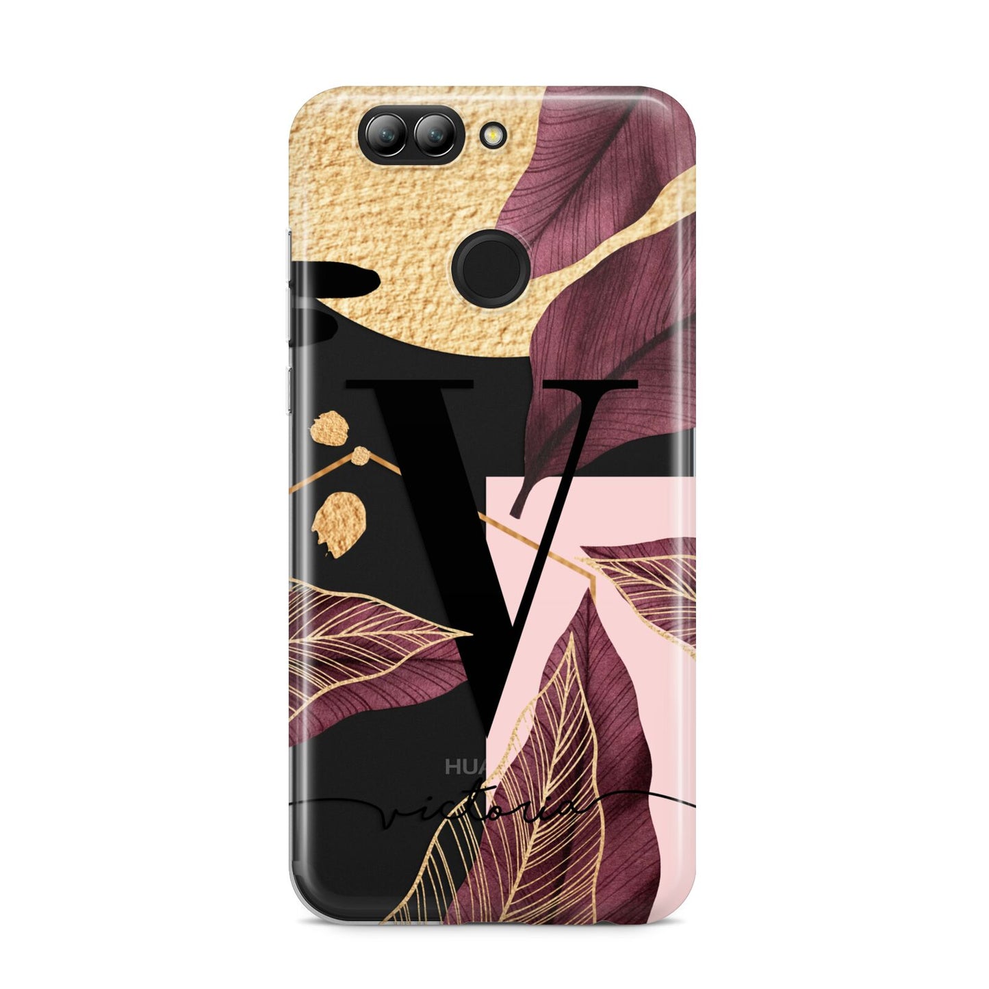 Monogram Tropical Leaves Huawei Nova 2s Phone Case