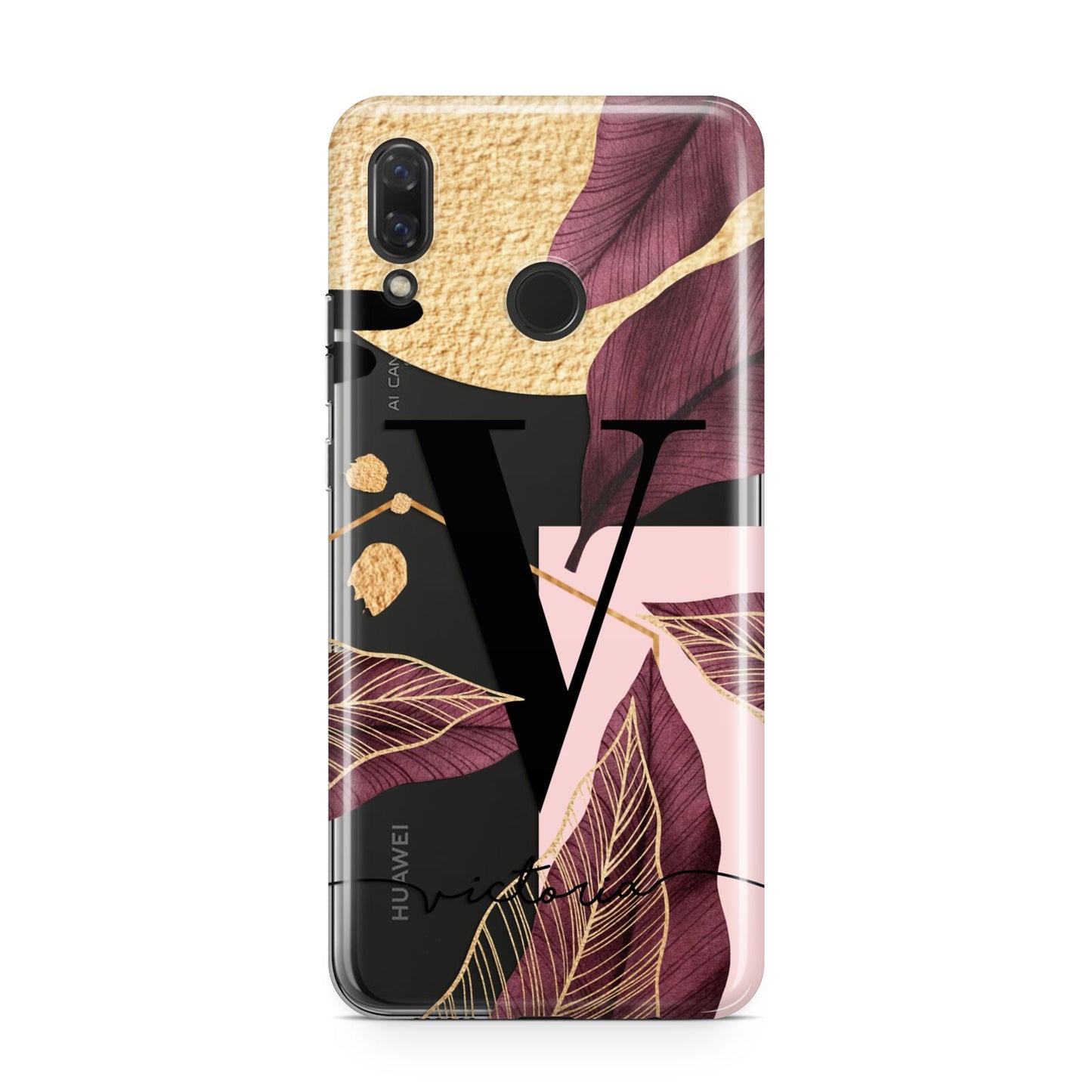 Monogram Tropical Leaves Huawei Nova 3 Phone Case