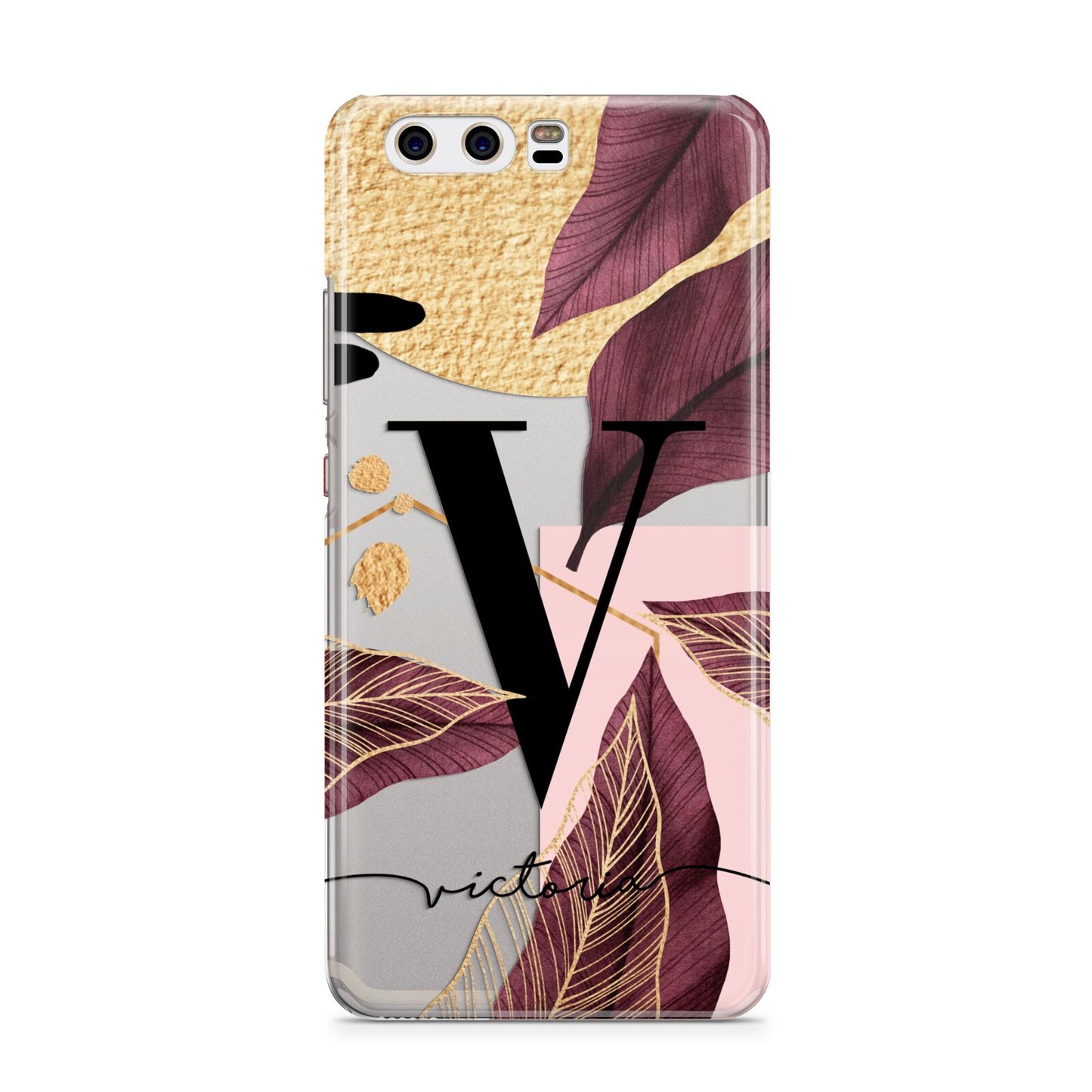 Monogram Tropical Leaves Huawei P10 Phone Case