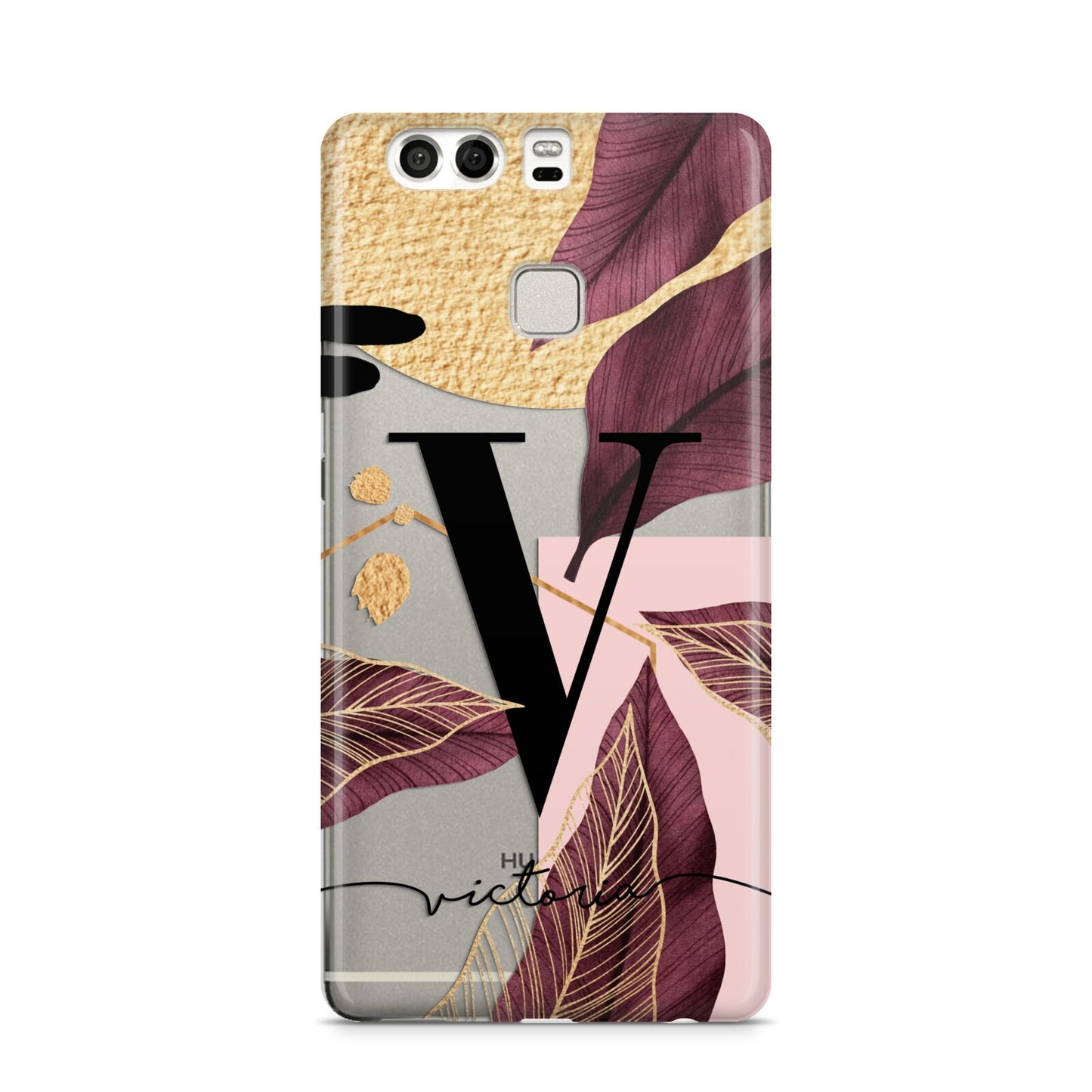 Monogram Tropical Leaves Huawei P9 Case