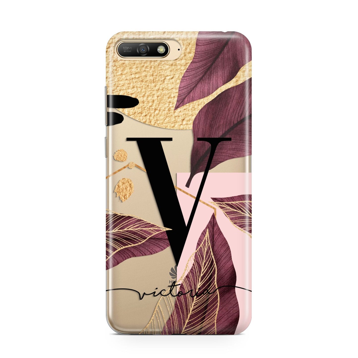 Monogram Tropical Leaves Huawei Y6 2018