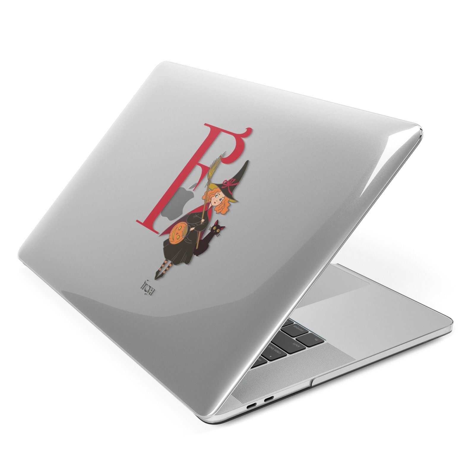 Monogram Witch Apple MacBook Case Side View