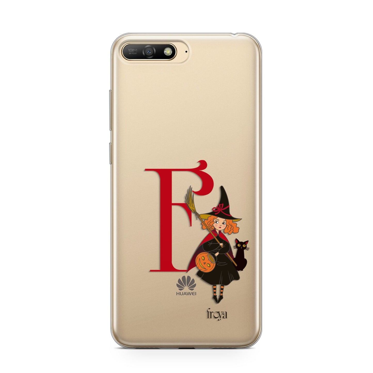 Monogram Witch Huawei Y6 2018