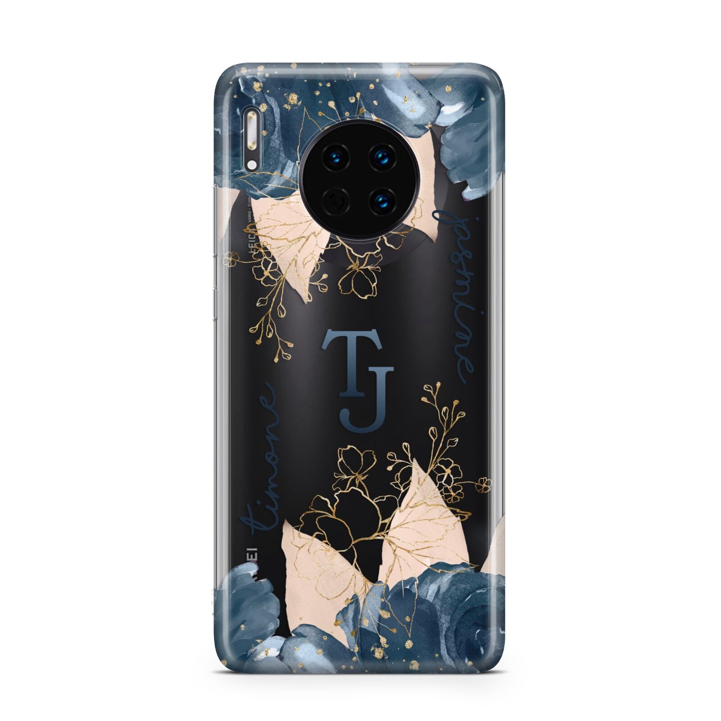 Monogrammed Florals Huawei Mate 30