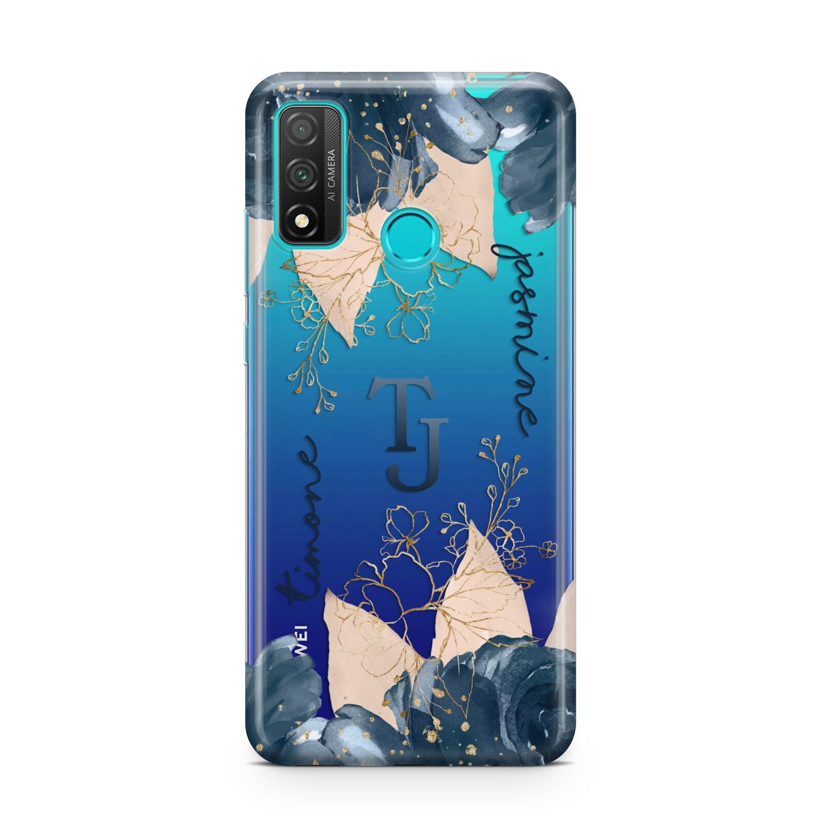 Monogrammed Florals Huawei P Smart 2020