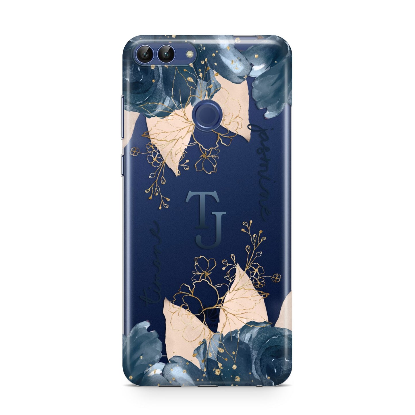 Monogrammed Florals Huawei P Smart Case