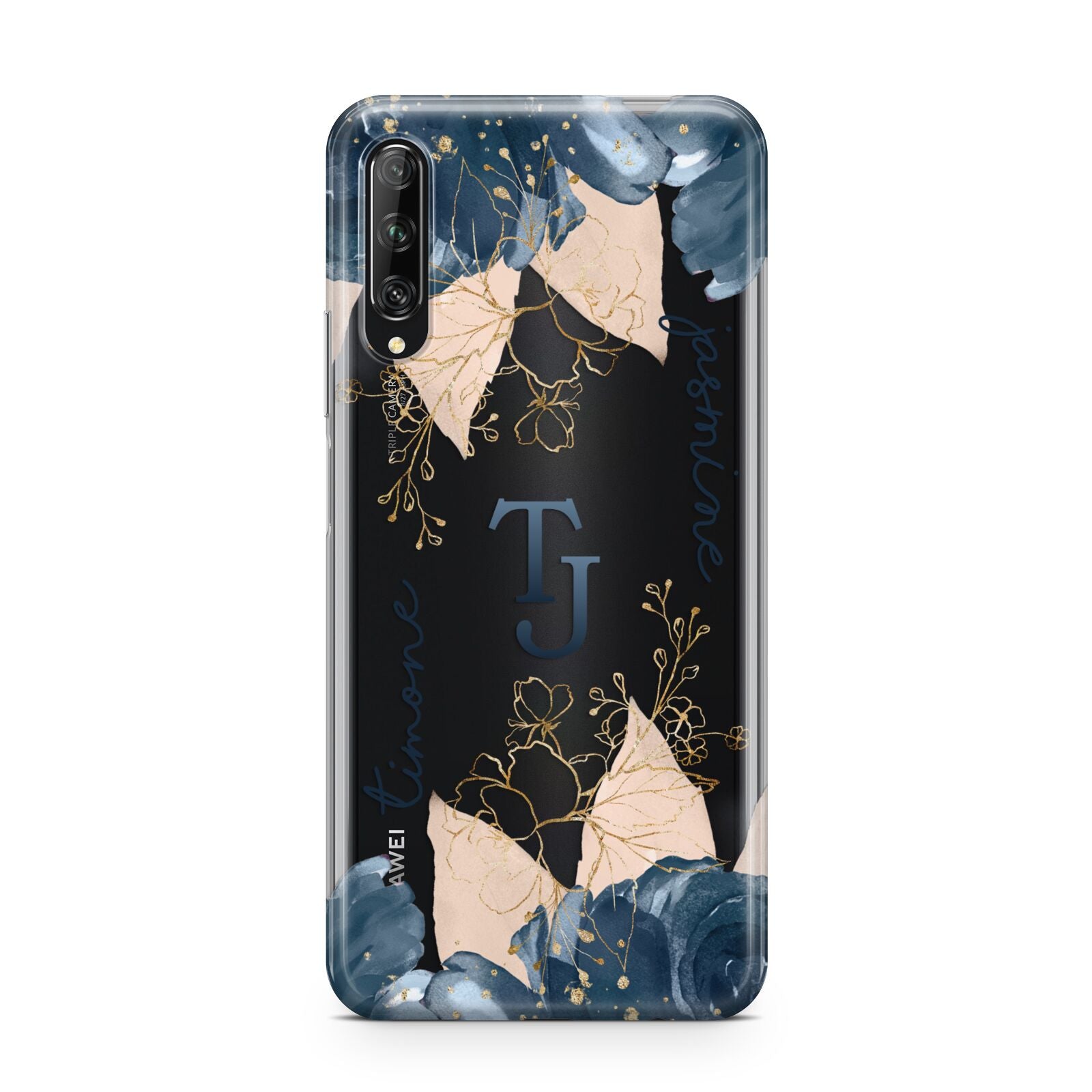 Monogrammed Florals Huawei P Smart Pro 2019