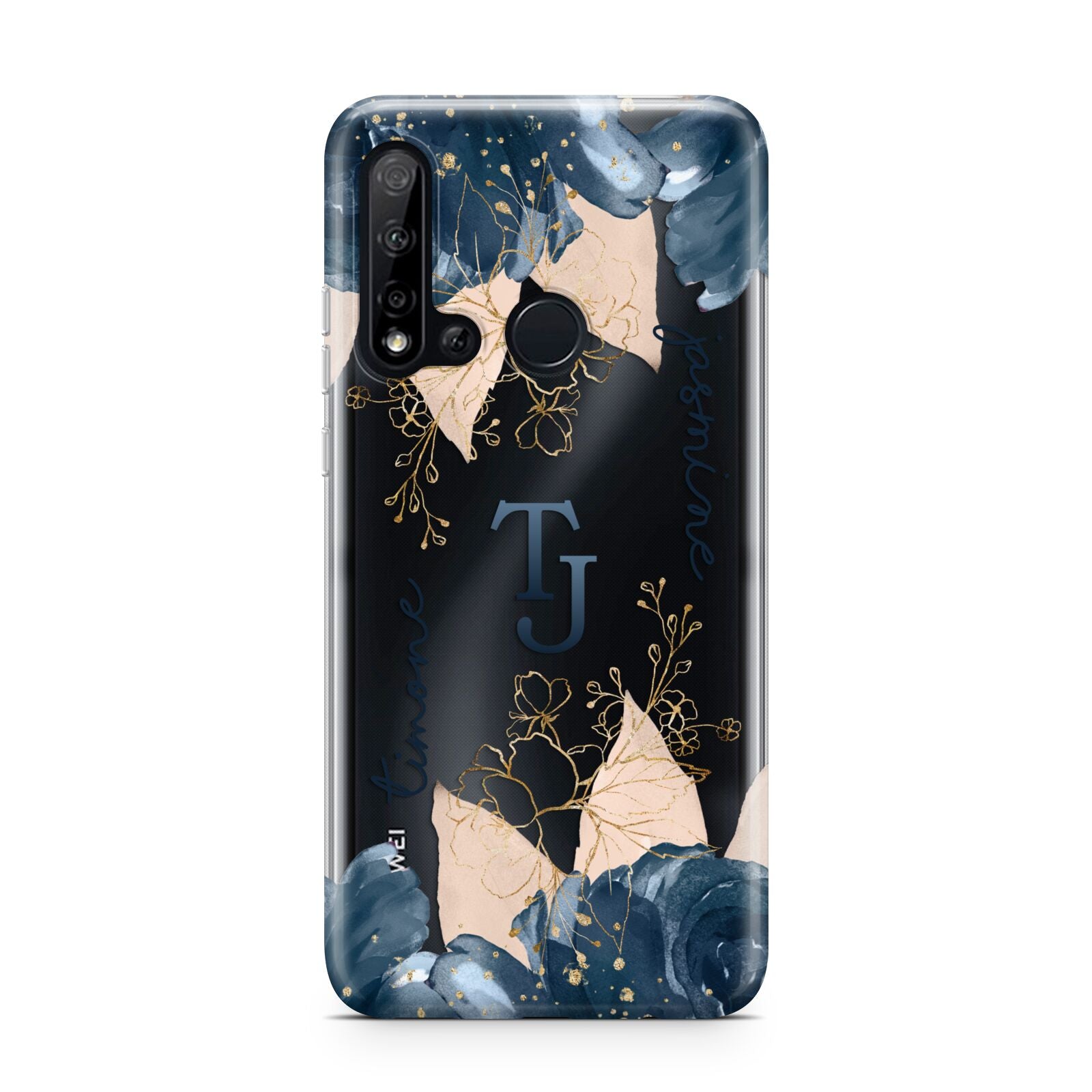 Monogrammed Florals Huawei P20 Lite 5G Phone Case