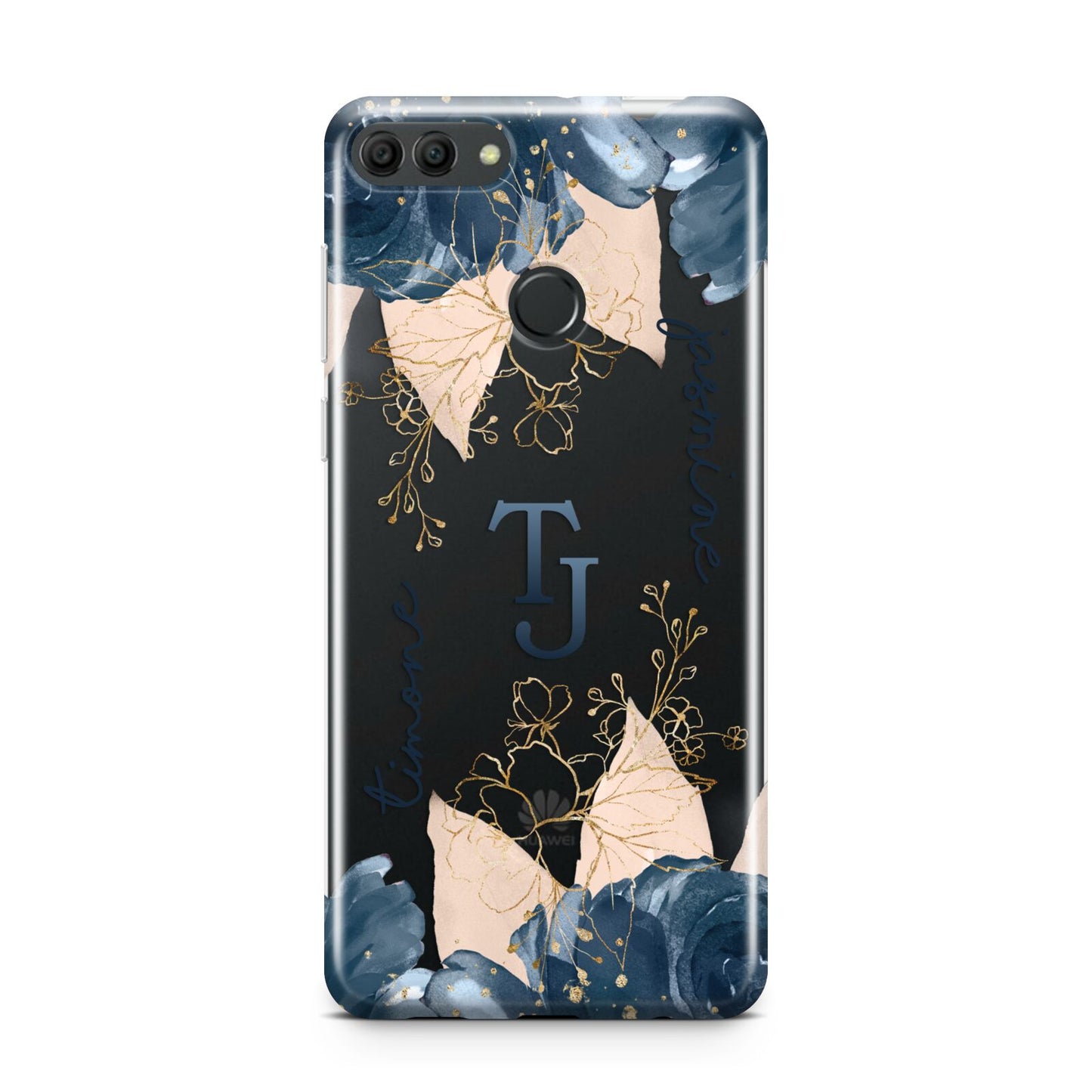 Monogrammed Florals Huawei Y9 2018