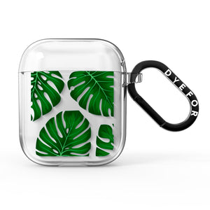 Monstera Leaf AirPods-Hülle