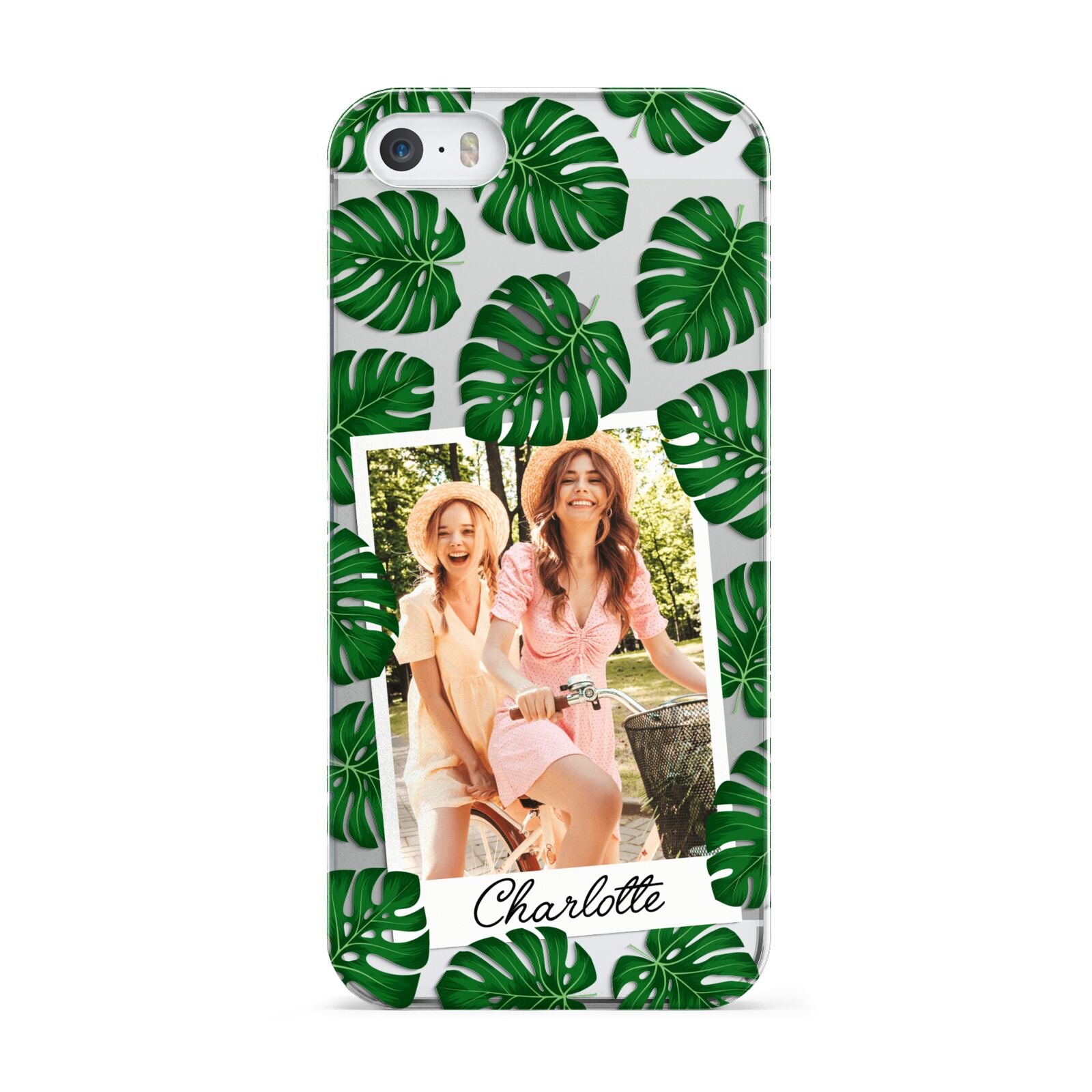 Monstera Leaf Instant Photo Apple iPhone 5 Case