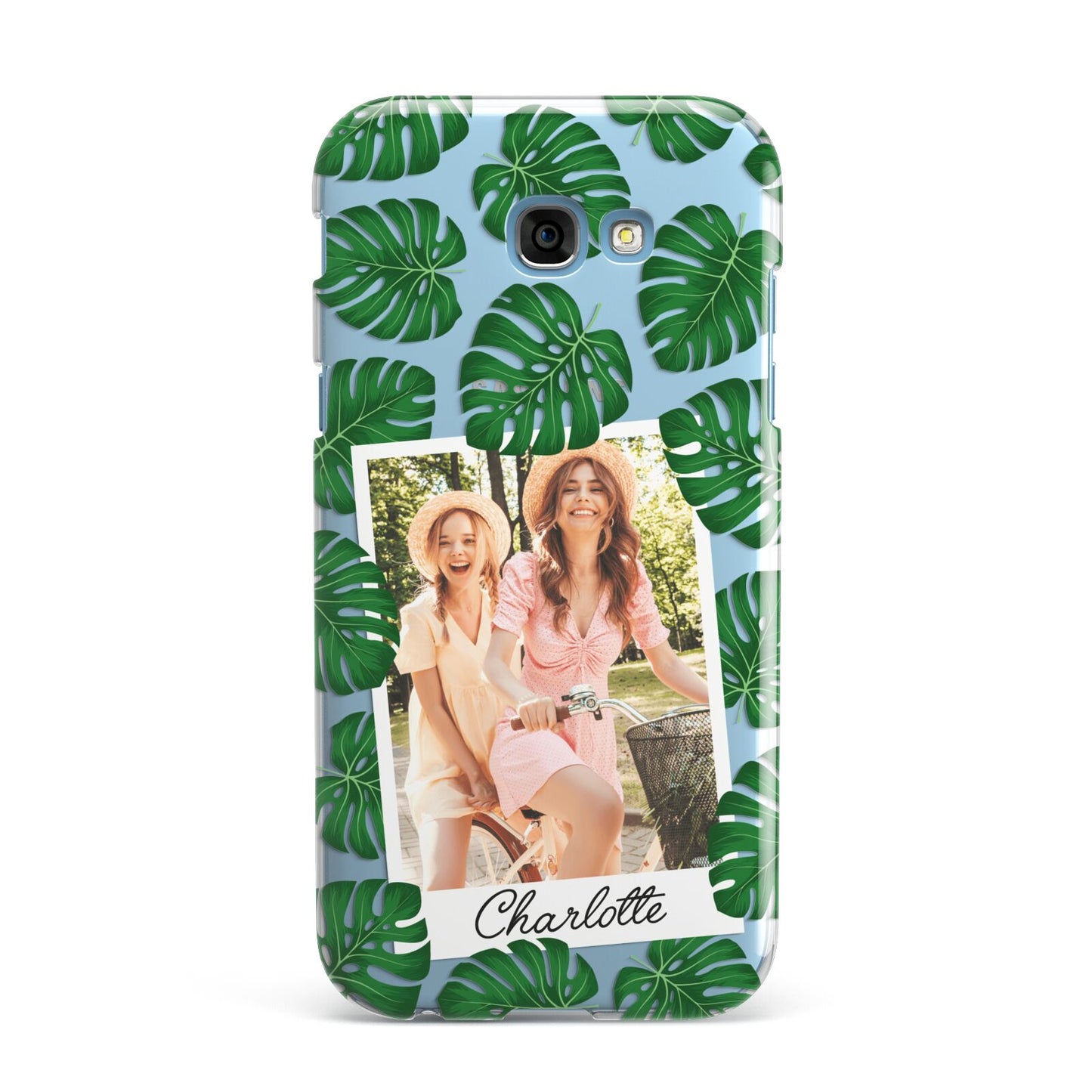 Monstera Leaf Instant Photo Samsung Galaxy A7 2017 Case