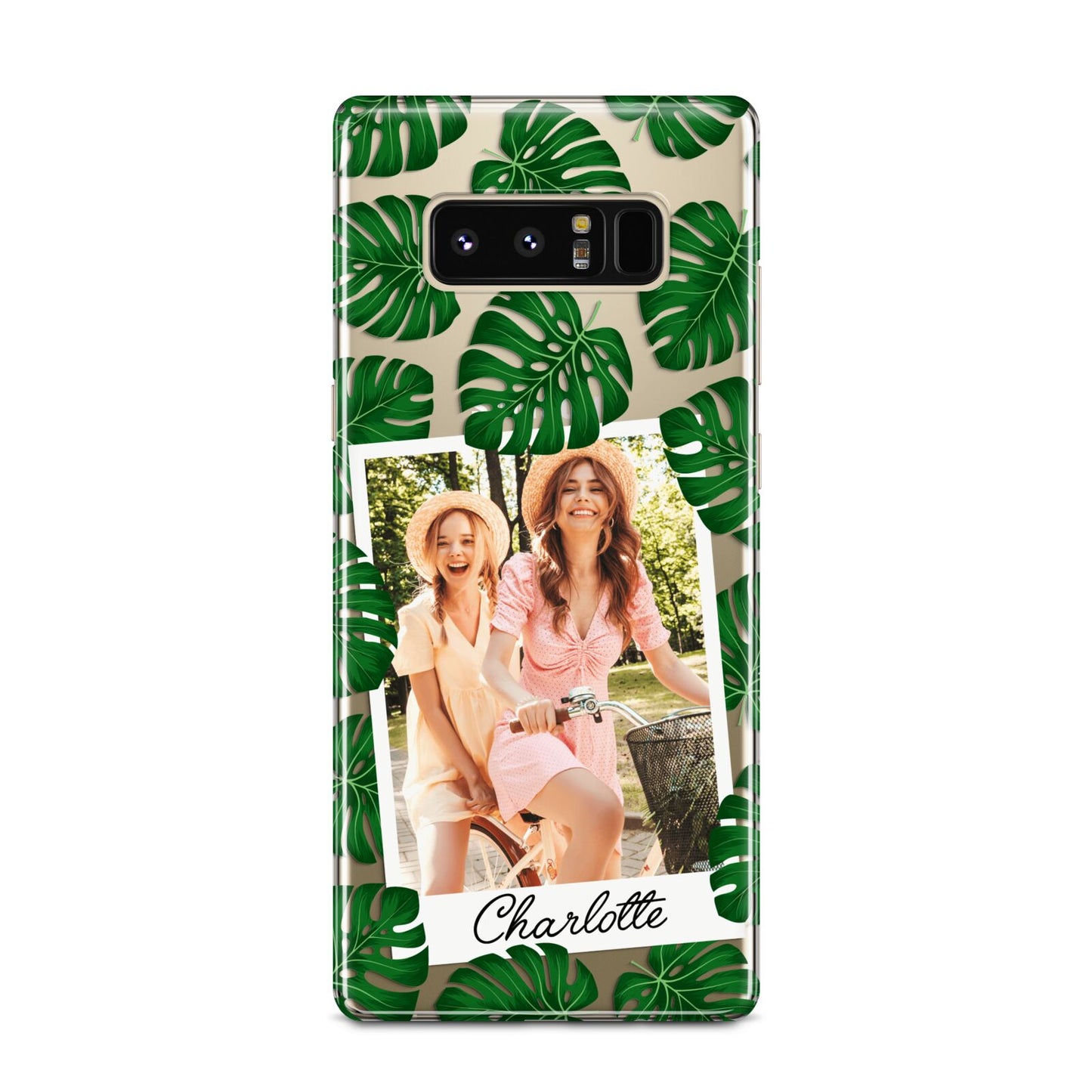 Monstera Leaf Instant Photo Samsung Galaxy Note 8 Case