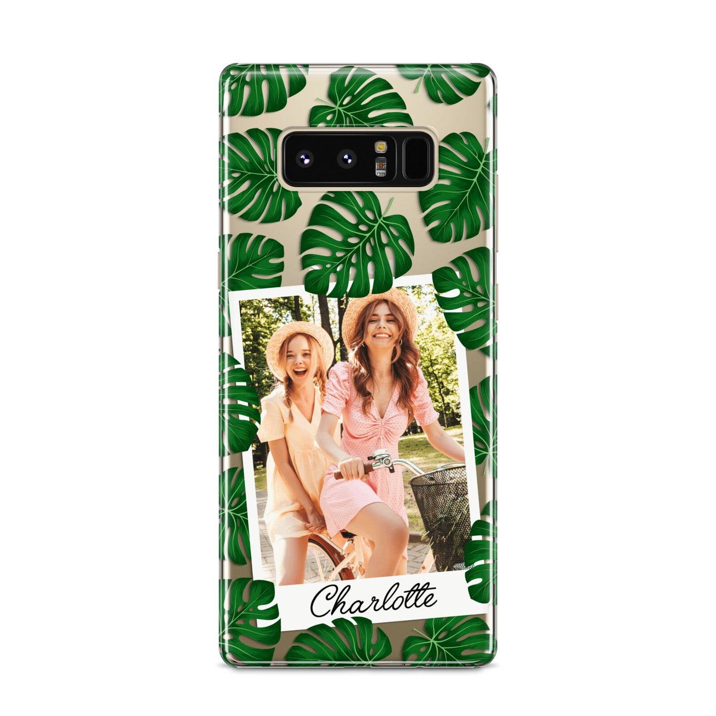 Monstera Leaf Instant Photo Samsung Galaxy S8 Case