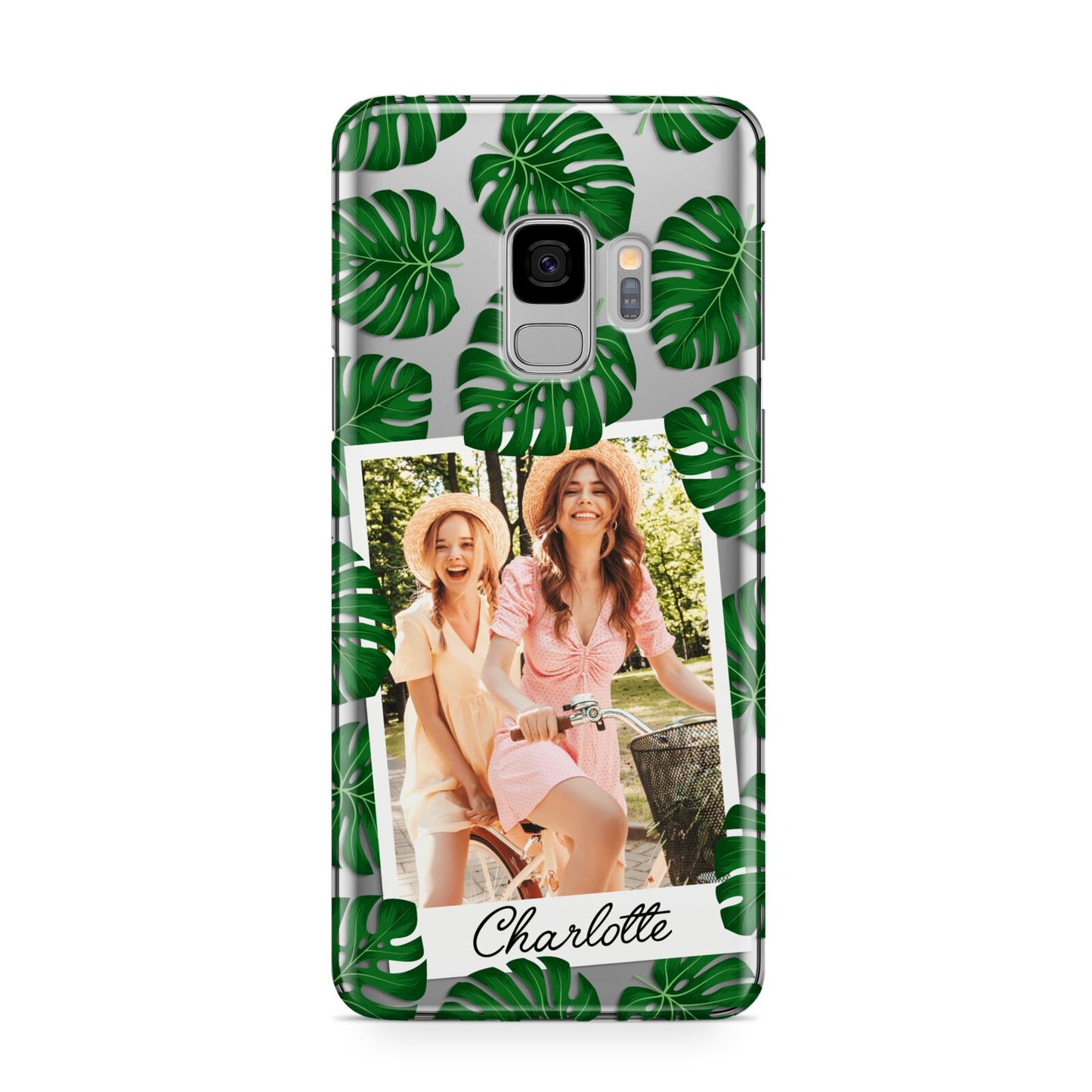 Monstera Leaf Instant Photo Samsung Galaxy S9 Case