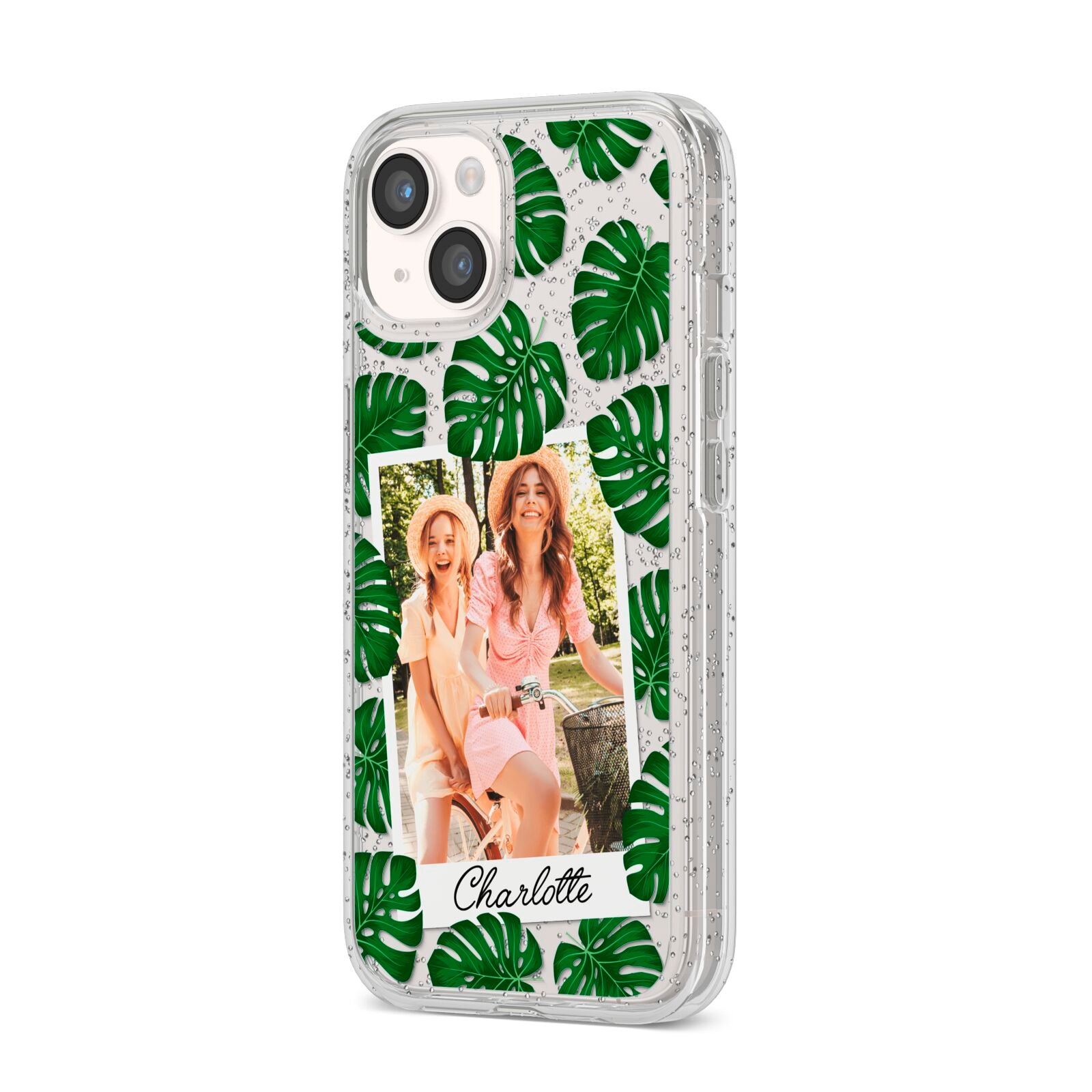 Monstera Leaf Instant Photo iPhone Case