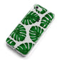 Monstera Leaf iPhone 8 Bumper Case on Silver iPhone Alternative Image