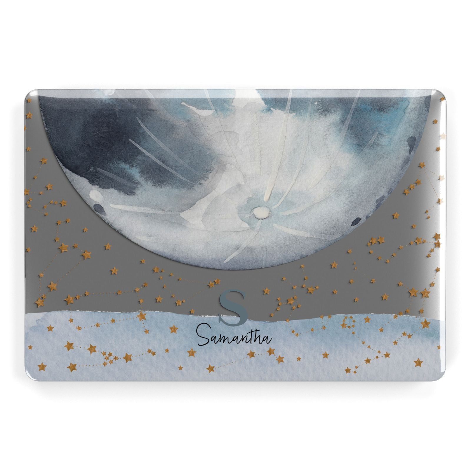 Moon Constellation Personalised Apple MacBook Case