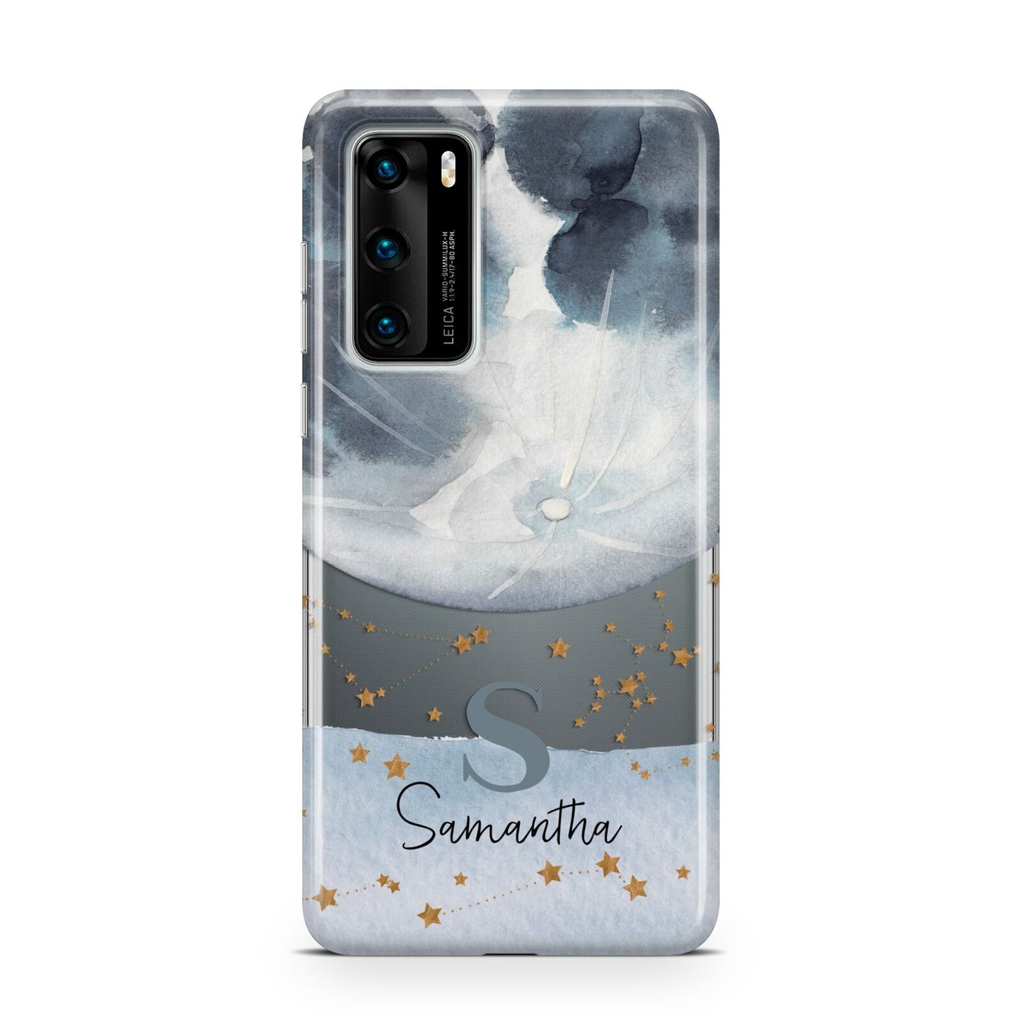 Moon Constellation Personalised Huawei P40 Phone Case