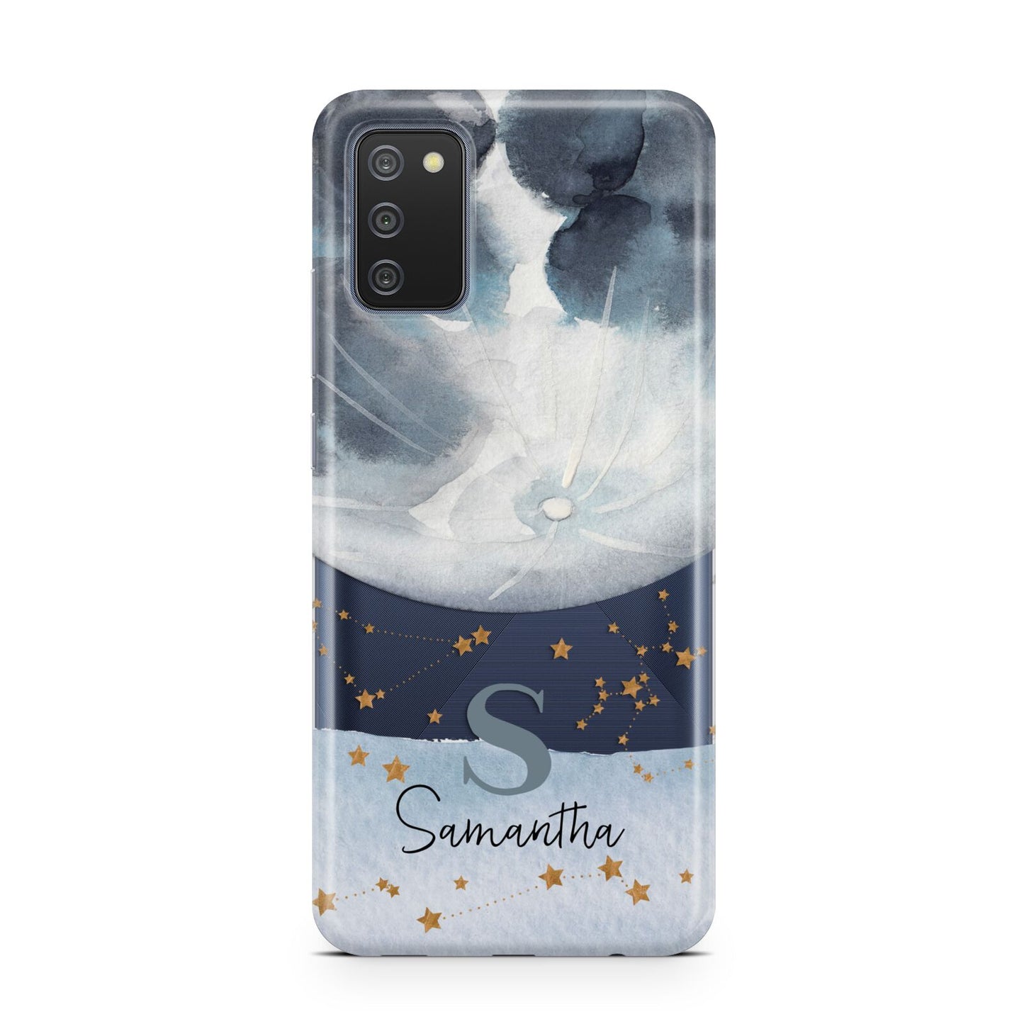 Moon Constellation Personalised Samsung A02s Case