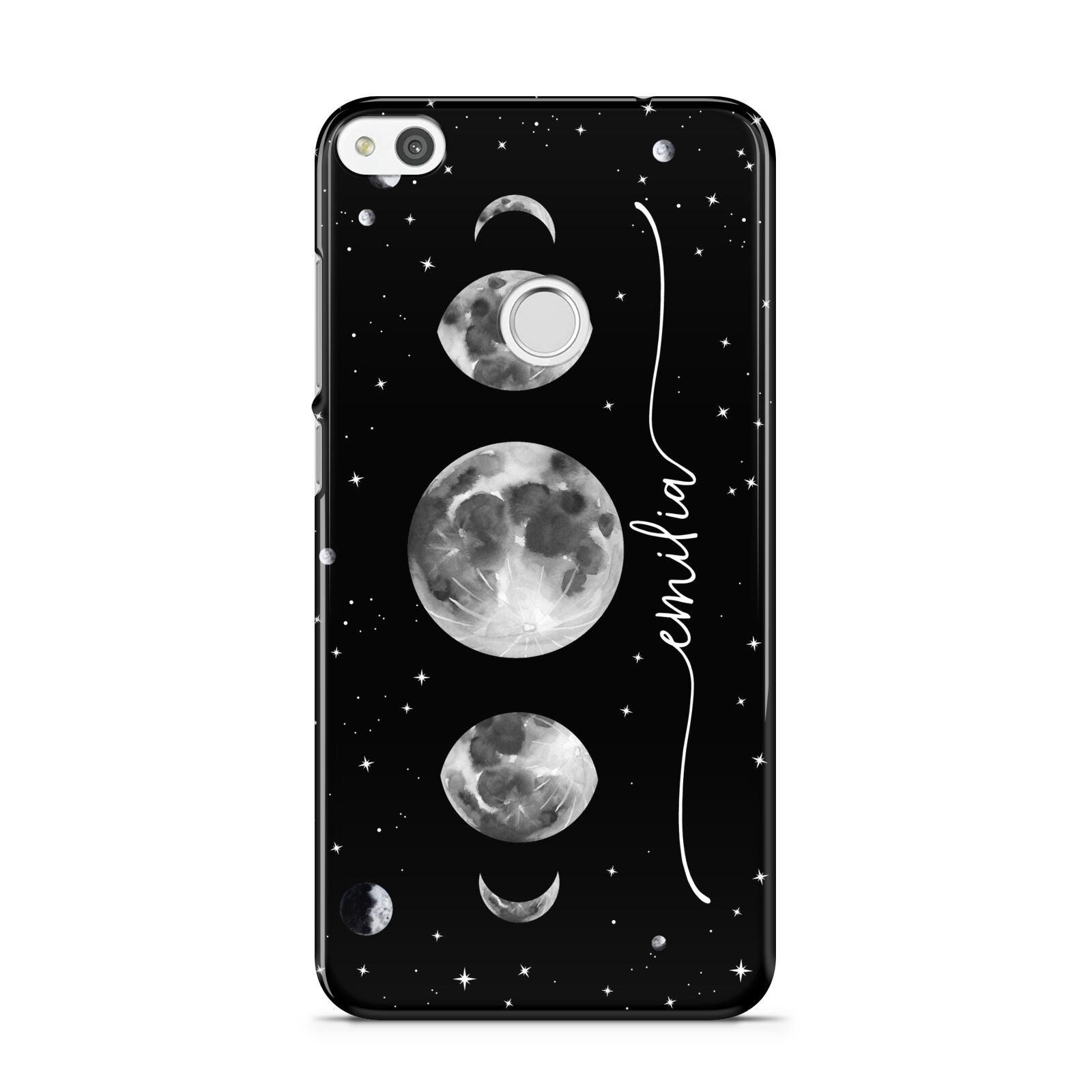 Moon Phases Personalised Name Huawei P8 Lite Case