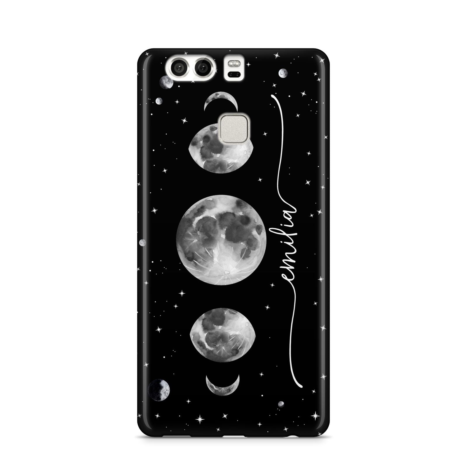 Moon Phases Personalised Name Huawei P9 Case