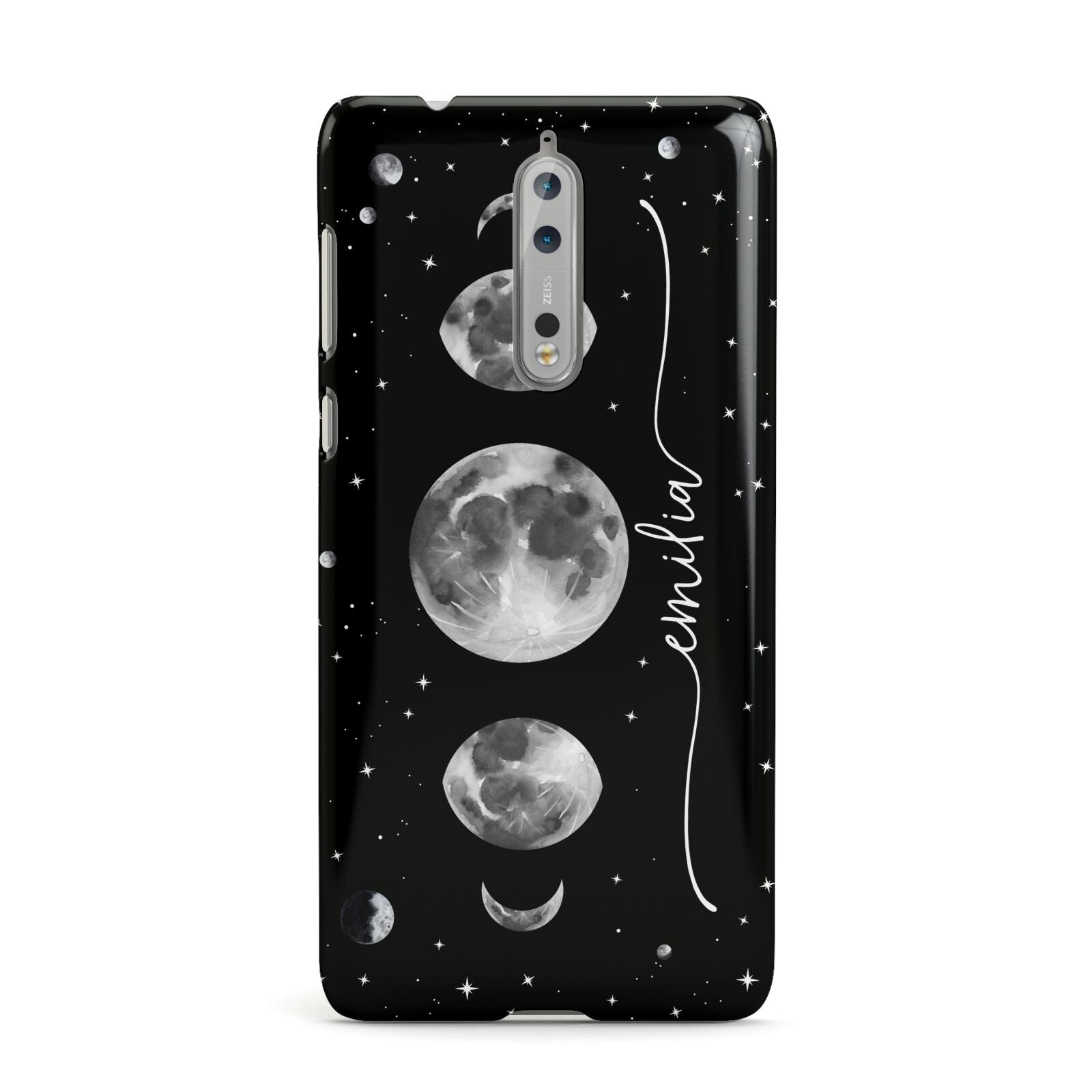 Moon Phases Personalised Name Nokia Case