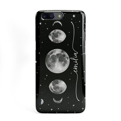 Moon Phases Personalised Name OnePlus Case