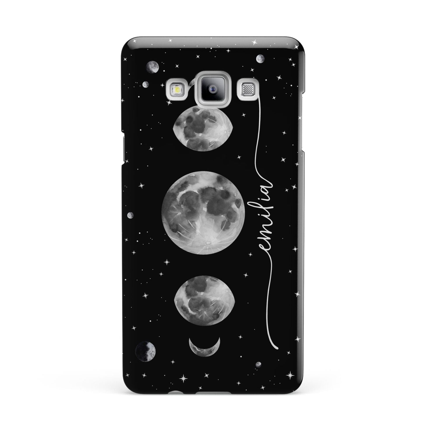 Moon Phases Personalised Name Samsung Galaxy A7 2015 Case