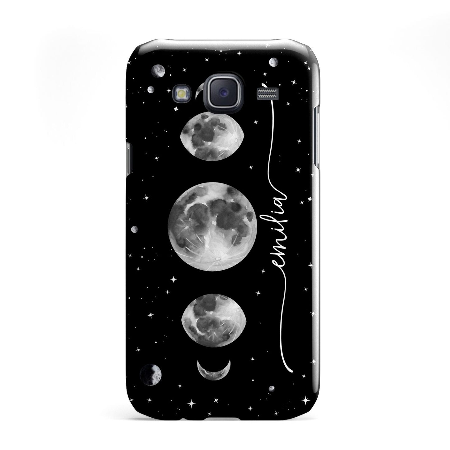 Moon Phases Personalised Name Samsung Galaxy J5 Case