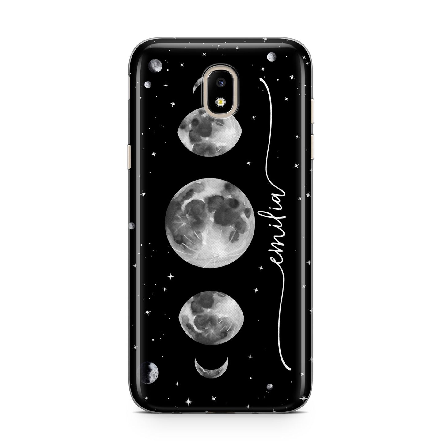 Moon Phases Personalised Name Samsung J5 2017 Case