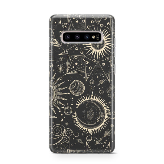 Moon Phases Protective Samsung Galaxy Case