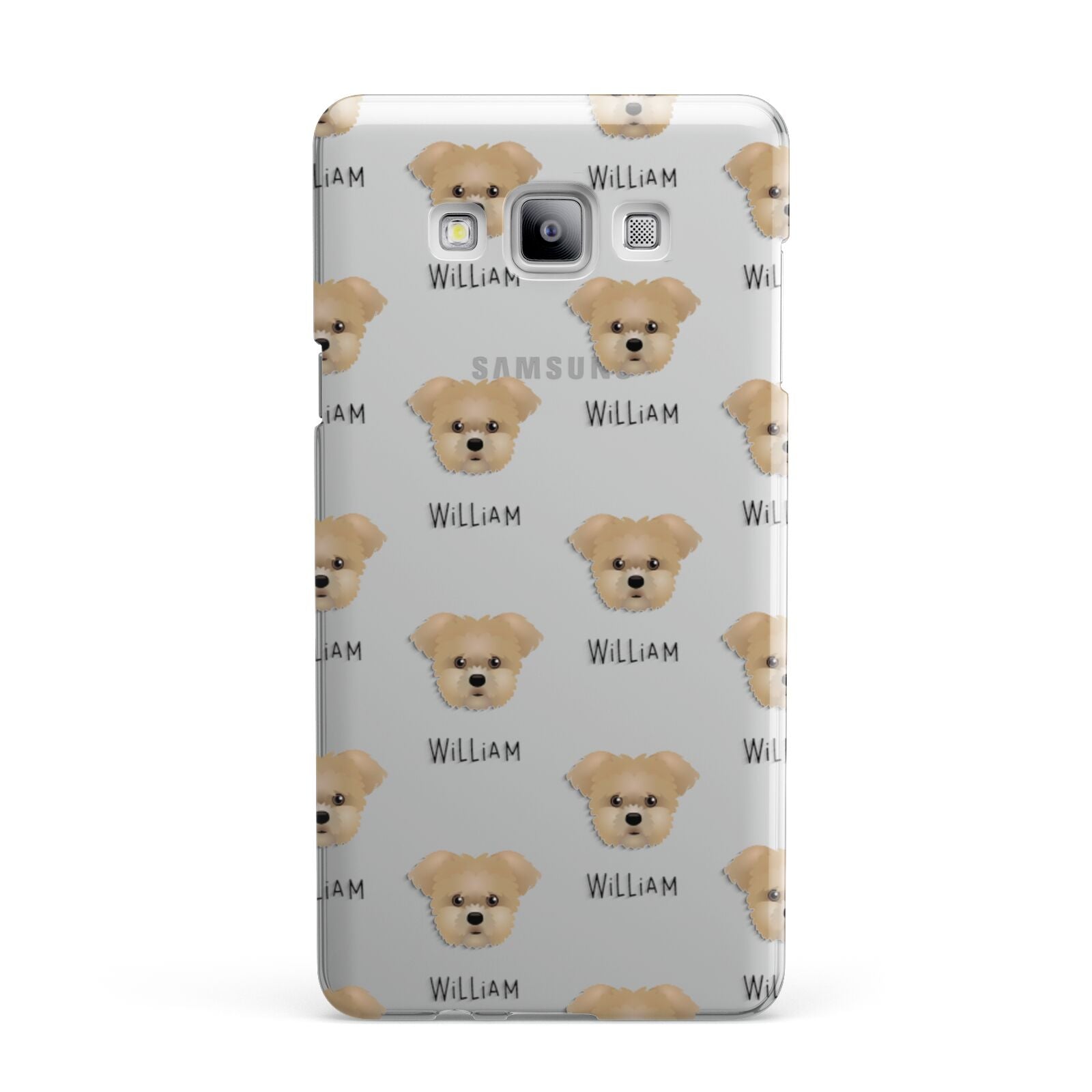 Morkie Icon with Name Samsung Galaxy A7 2015 Case