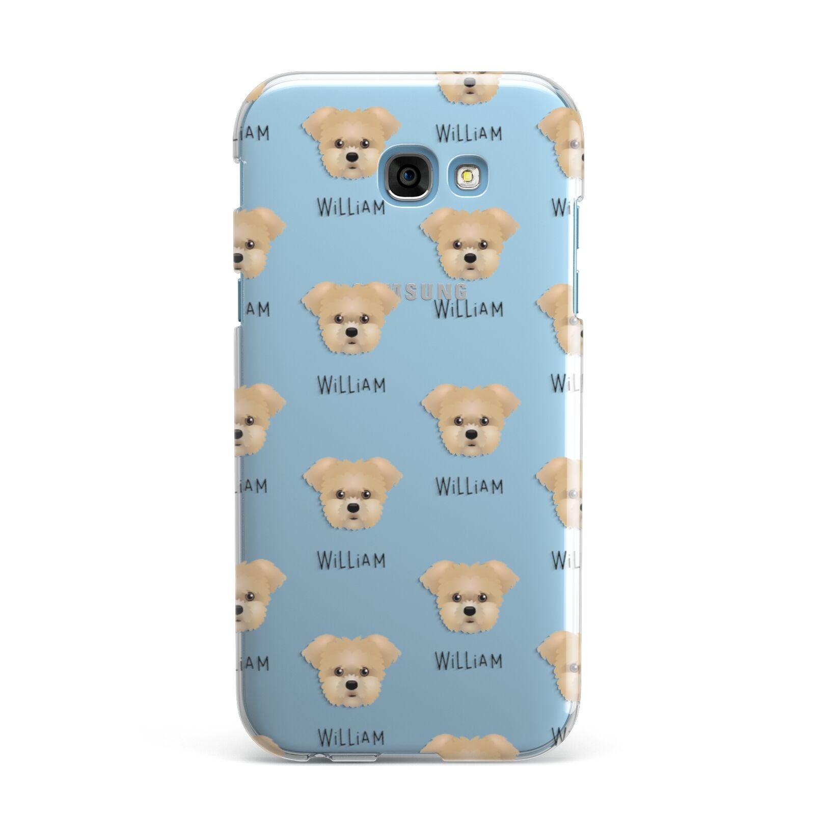 Morkie Icon with Name Samsung Galaxy A7 2017 Case