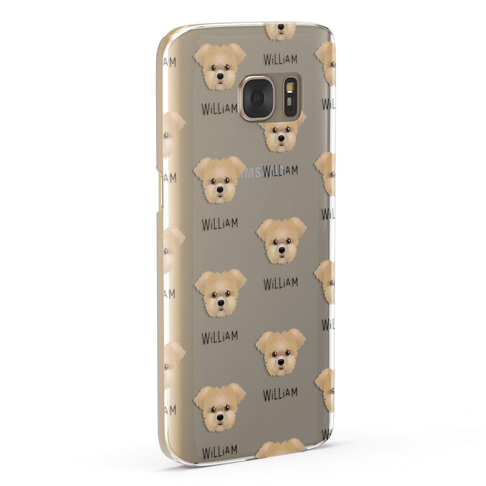 Morkie Icon with Name Samsung Galaxy Case Fourty Five Degrees