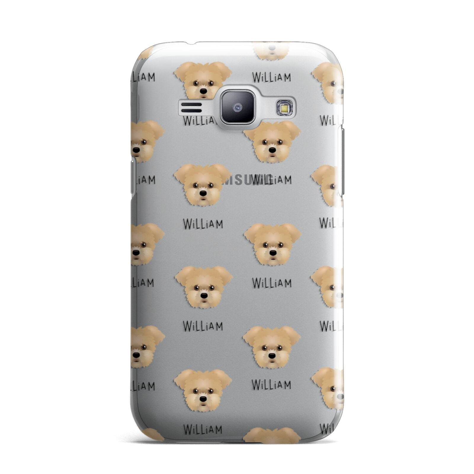 Morkie Icon with Name Samsung Galaxy J1 2015 Case