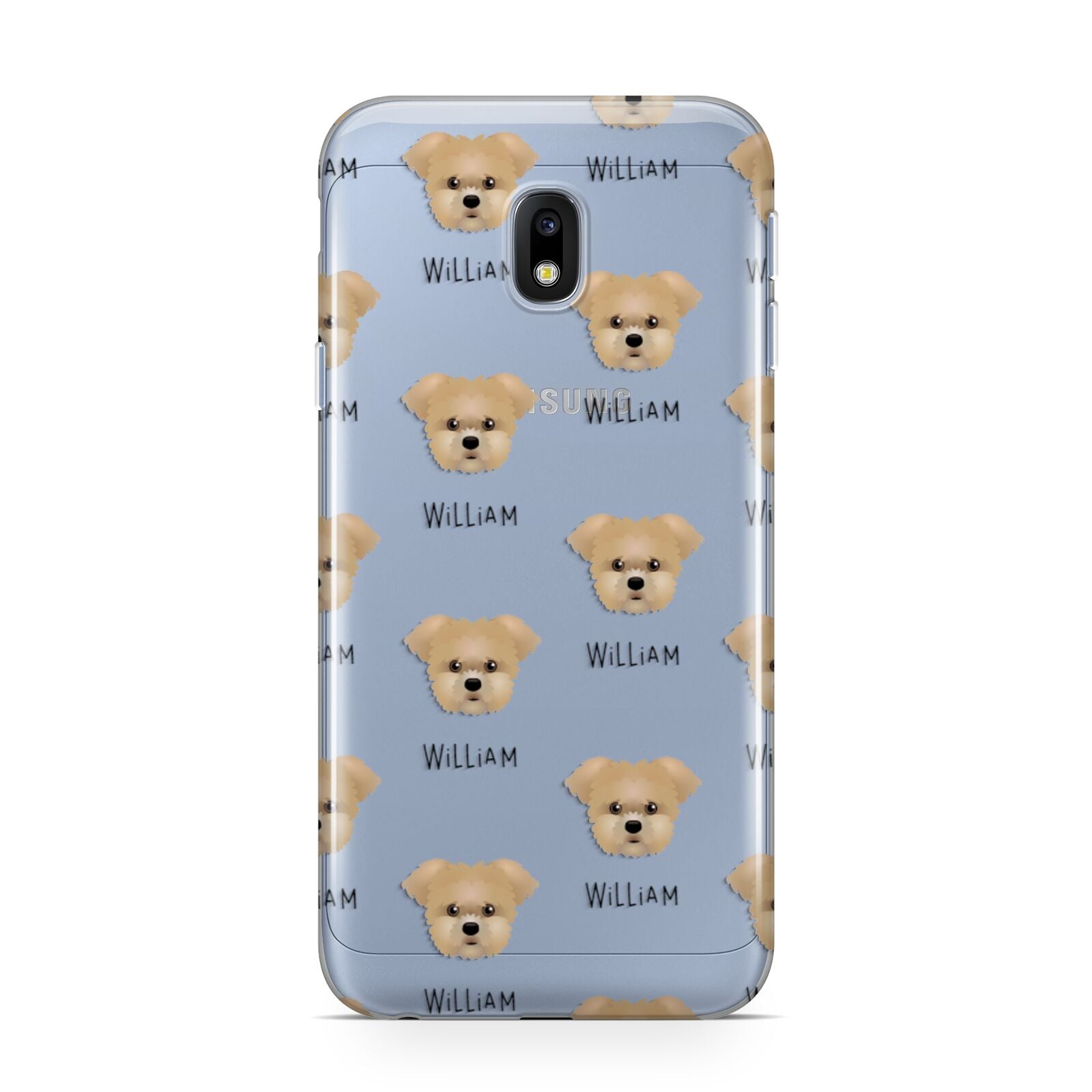 Morkie Icon with Name Samsung Galaxy J3 2017 Case