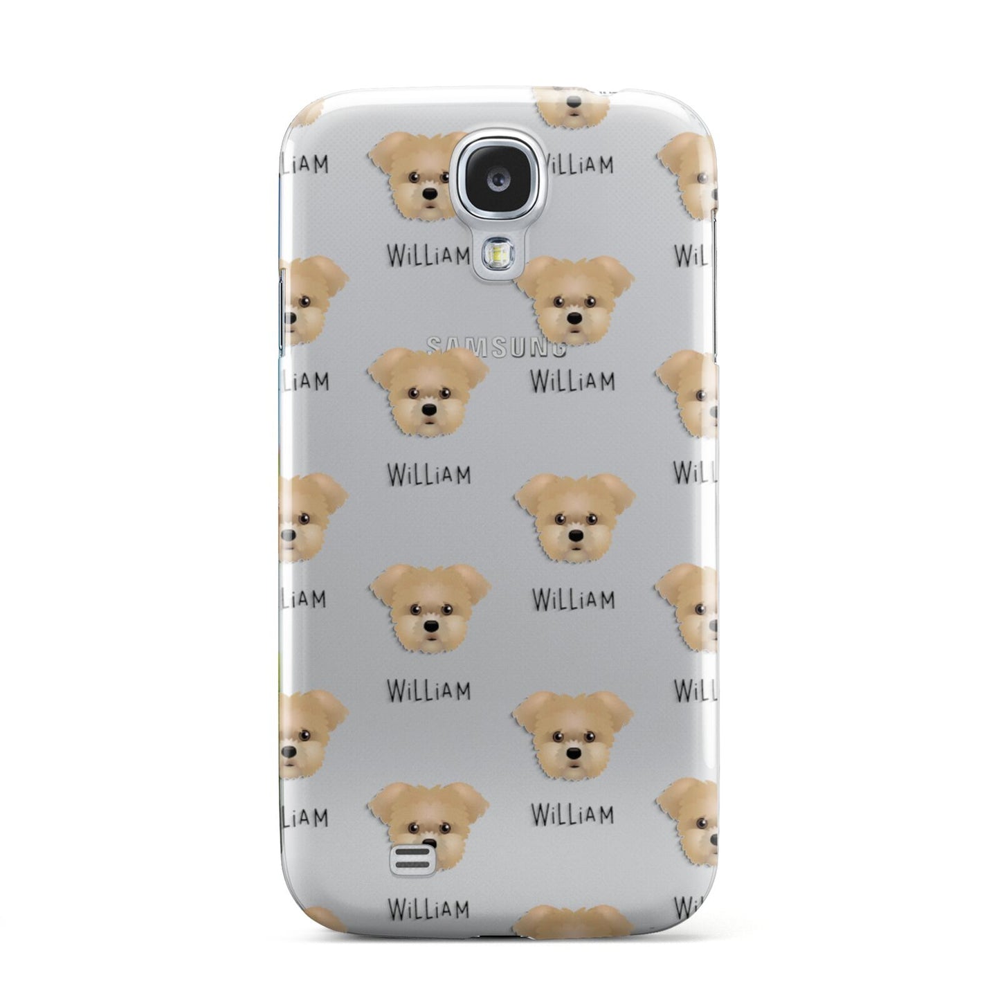 Morkie Icon with Name Samsung Galaxy S4 Case