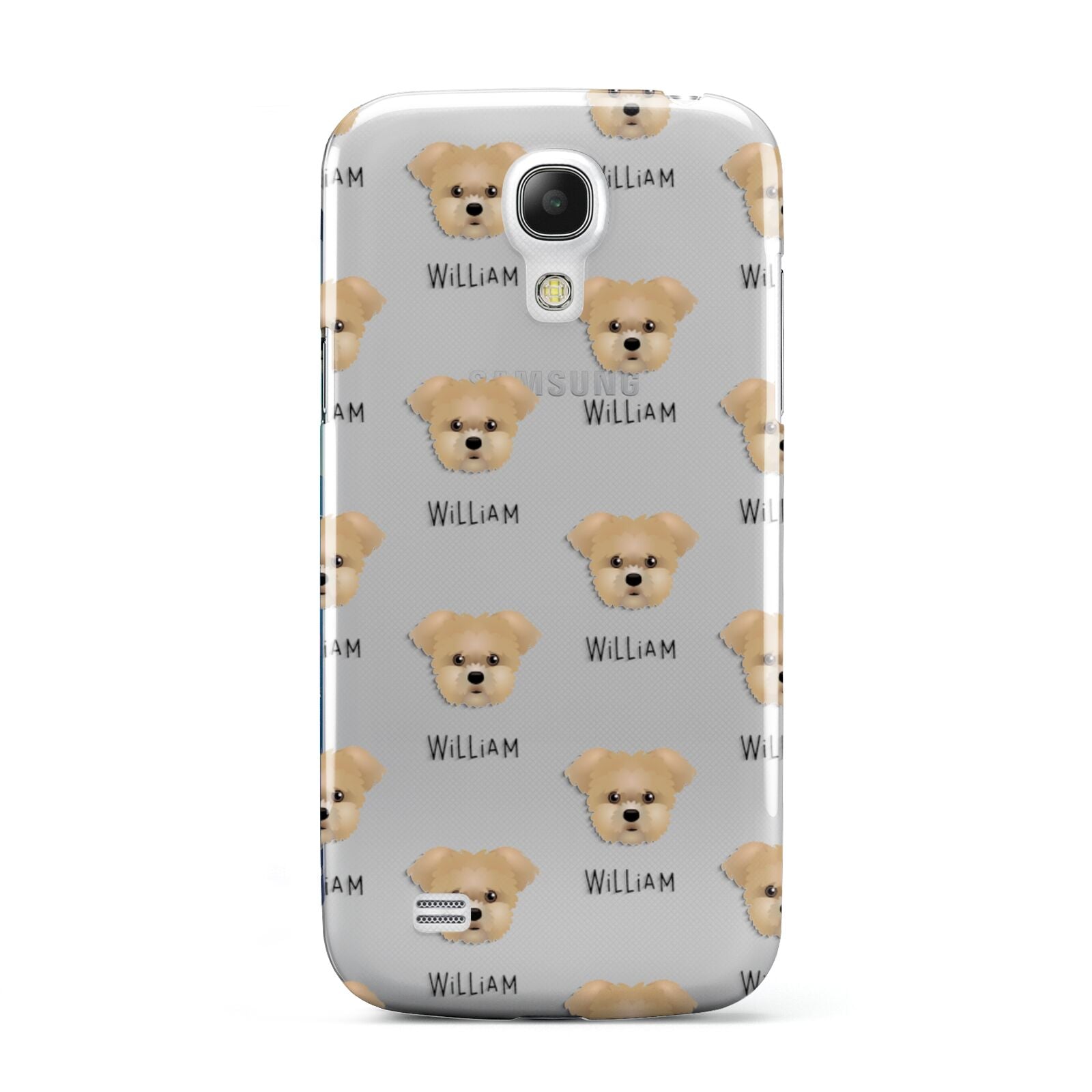 Morkie Icon with Name Samsung Galaxy S4 Mini Case