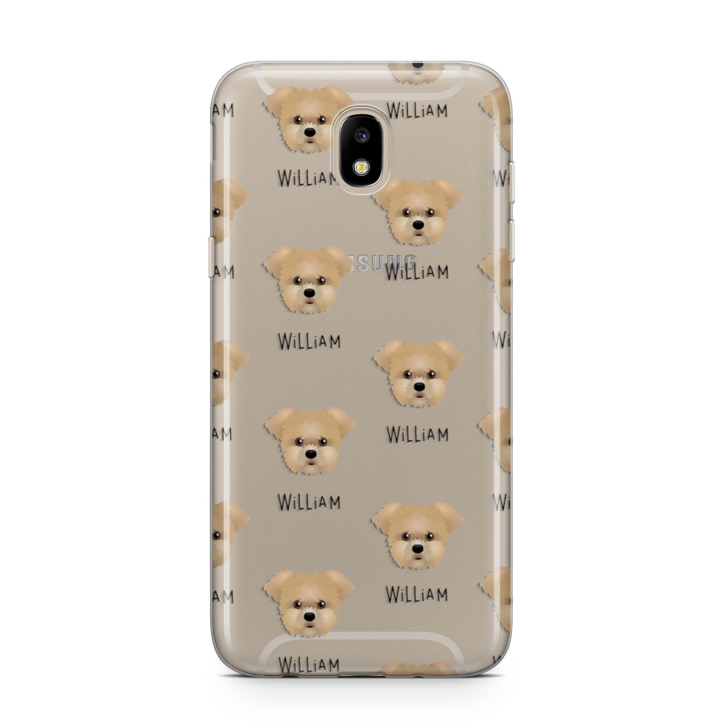 Morkie Icon with Name Samsung J5 2017 Case