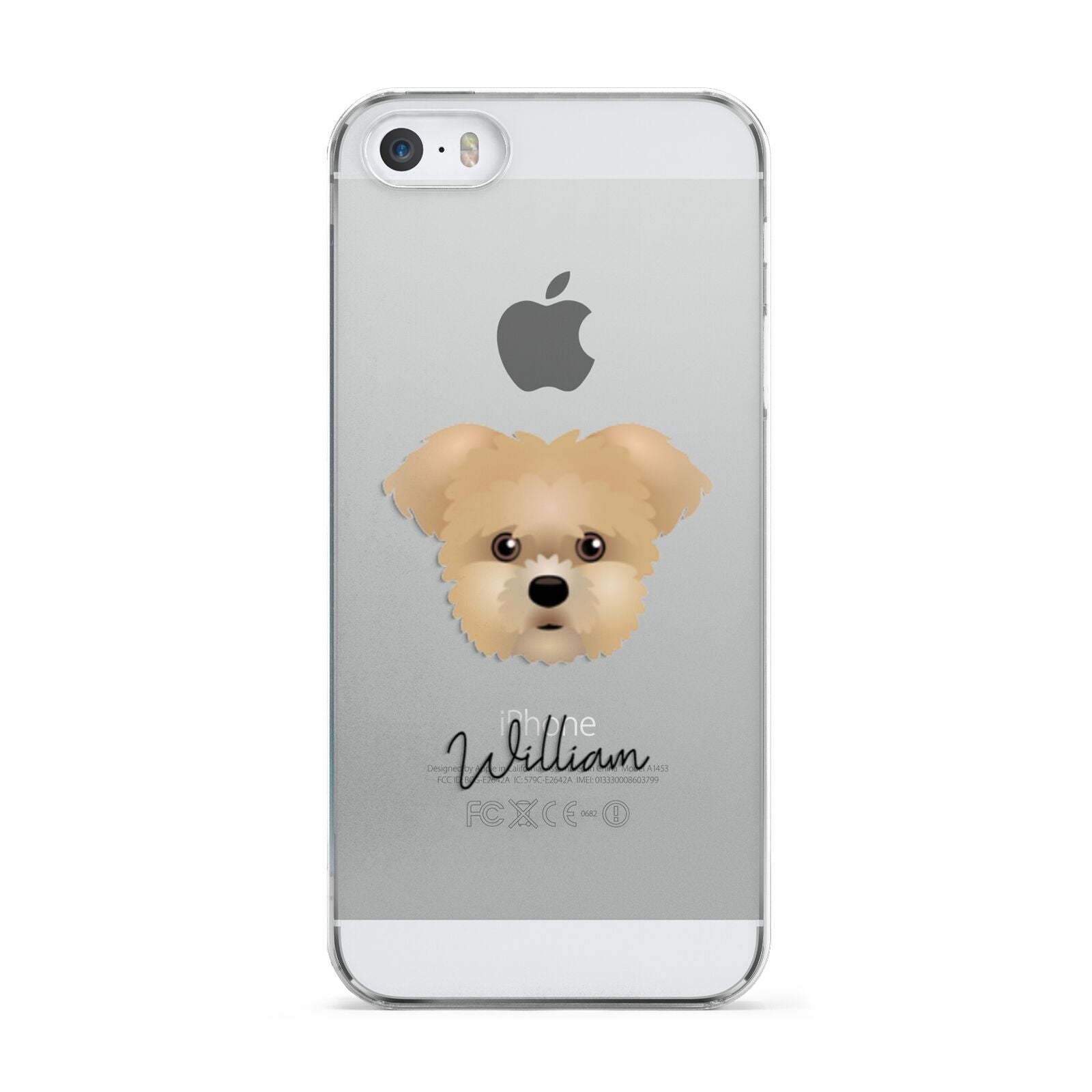 Morkie Personalised Apple iPhone 5 Case