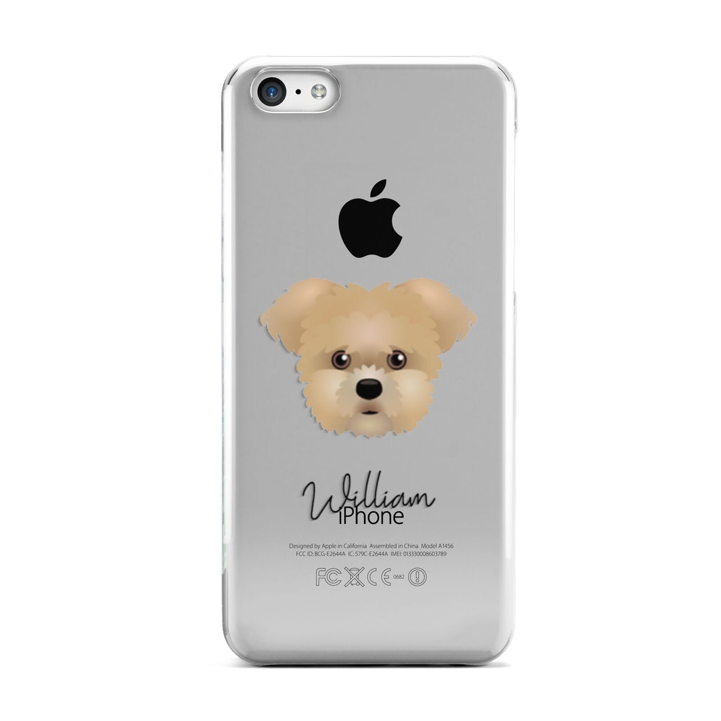 Morkie Personalised Apple iPhone 5c Case