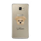 Morkie Personalised Samsung Galaxy A5 2016 Case on gold phone