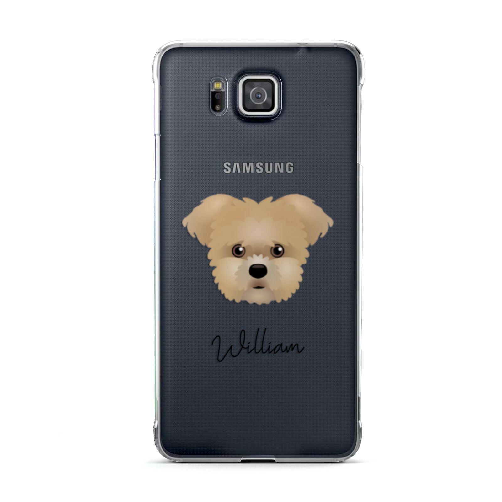 Morkie Personalised Samsung Galaxy Alpha Case