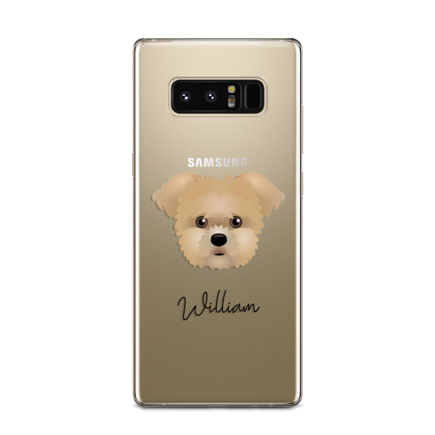 Morkie Personalised Samsung Galaxy Note 8 Case