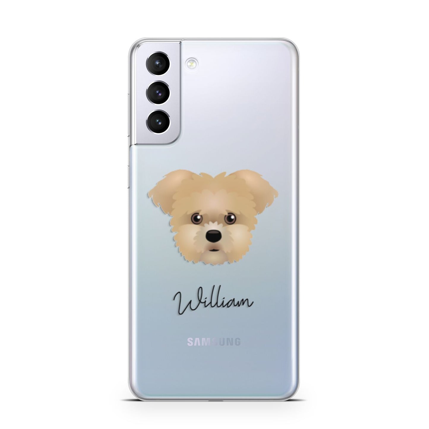 Morkie Personalised Samsung S21 Plus Phone Case