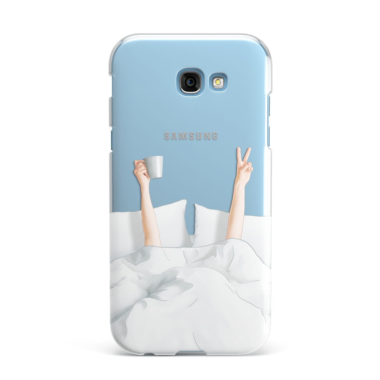 Morning Coffee Samsung Galaxy A7 2017 Case