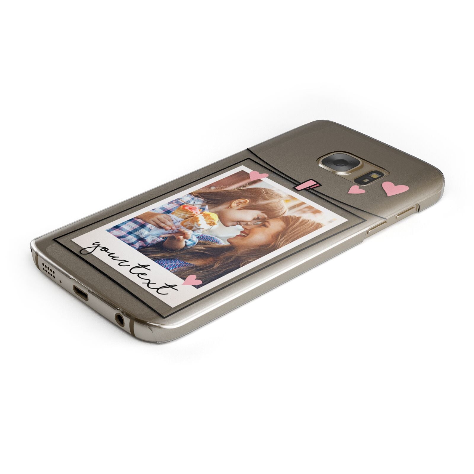 Mother s Day Photo Protective Samsung Galaxy Case Angled Image