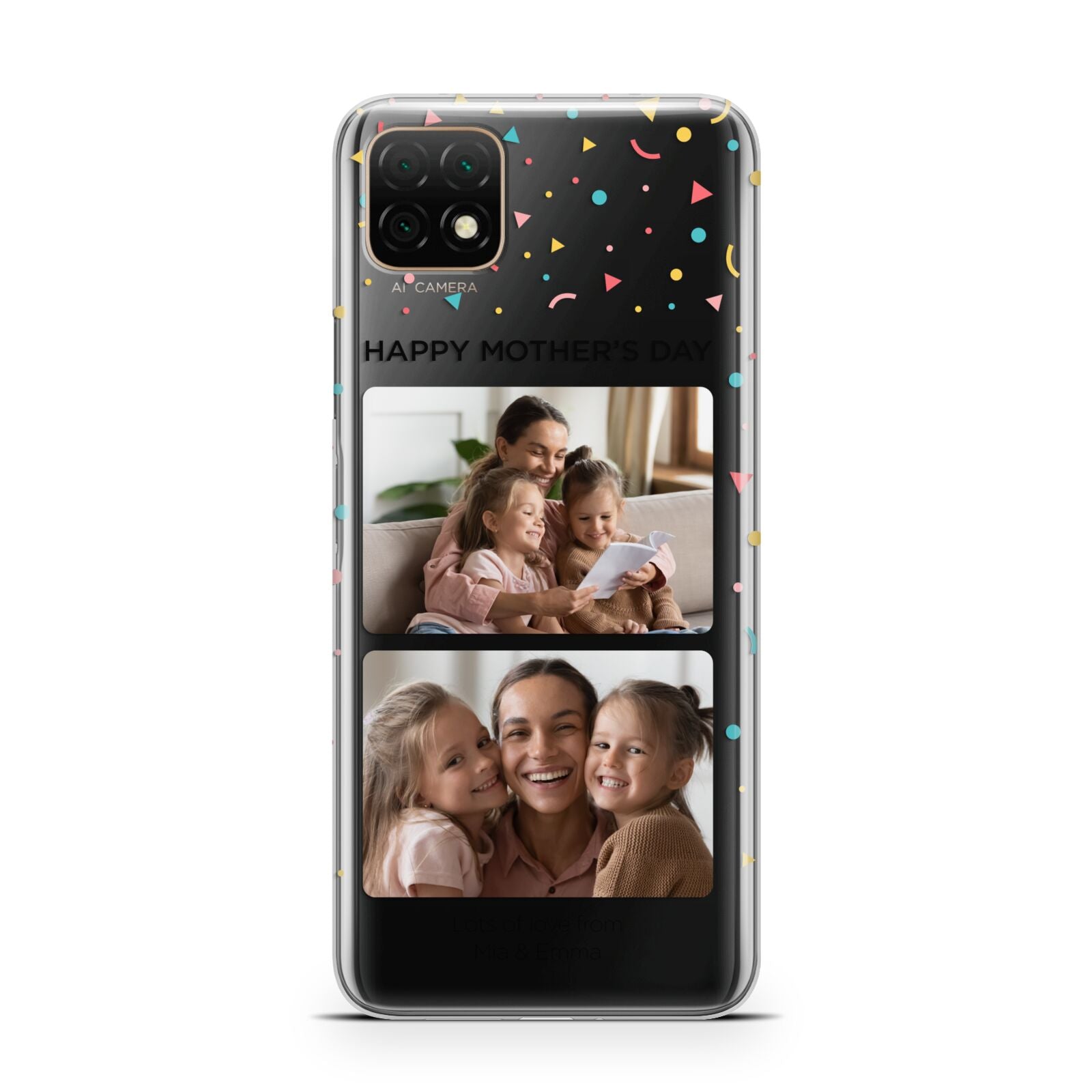 Mothers Day Confetti Photos with Names Huawei Enjoy 20 Phone Case